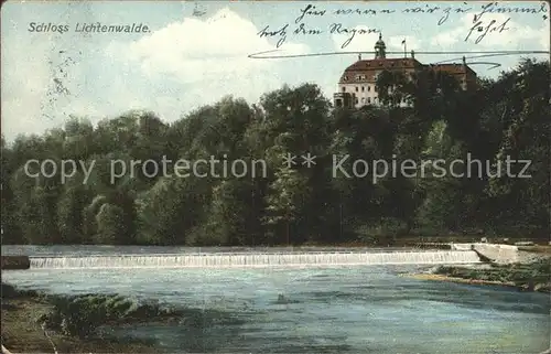 Lichtenwalde Sachsen Schloss Zschopau Wehr / Niederwiesa /Mittelsachsen LKR