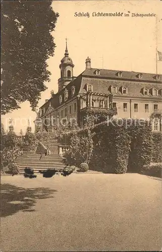 Lichtenwalde Sachsen Schloss im Zschopautal / Niederwiesa /Mittelsachsen LKR