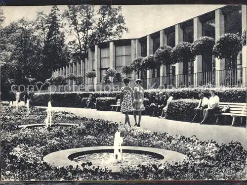 Bad Elster Wandelhalle Wasserspiele Kalender Zwischen Harz und Lausitzer Gebirge 1971 Kat. Bad Elster