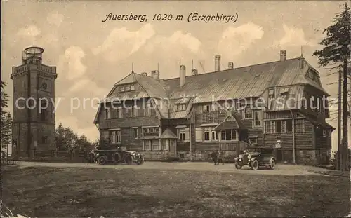 Auersberg Wildenthal Aussichtsturm Unterkunftshaus Kat. Eibenstock