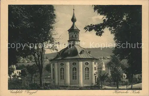 Carlsfeld Erzgebirge Historische Kirche Kat. Eibenstock