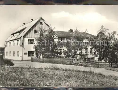 Pobershau Erholungsheim Haus Katzenstein Kat. Pobershau