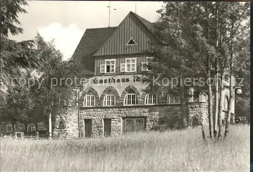 Carlsfeld Erzgebirge Gasthaus Talsperre Kat. Eibenstock