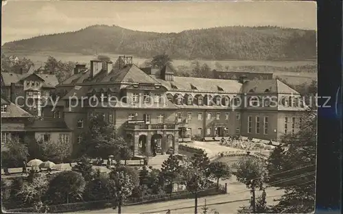 Oberschlema Erzgebirge Kurhaus Kurhotel Radiumbad Kat. Bad Schlema