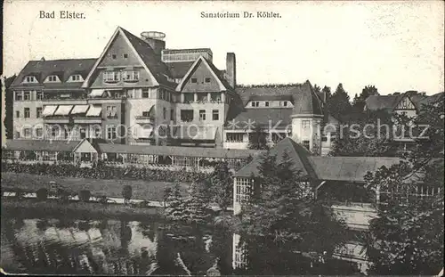 Bad Elster Sanatorium Dr Koehler Kat. Bad Elster