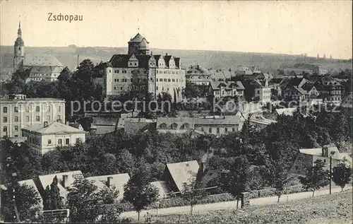 Zschopau Teilansicht Kat. Zschopau