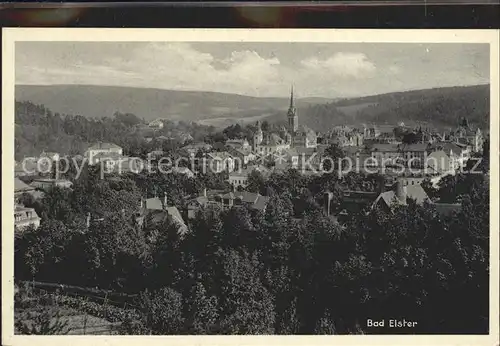 Bad Elster Gesamtansicht Kat. Bad Elster