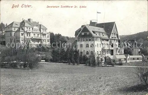 Bad Elster Sanatorium Sanitaetsrat Dr Koehler Kat. Bad Elster