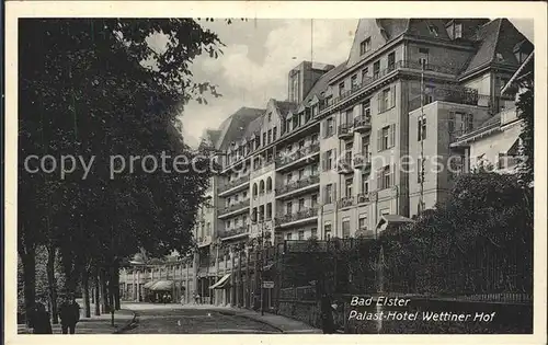 Bad Elster Palast Hotel Wettiner Hof Kat. Bad Elster