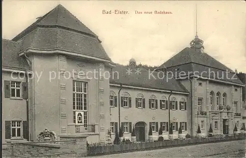 Bad Elster Neues Badehaus Kat. Bad Elster