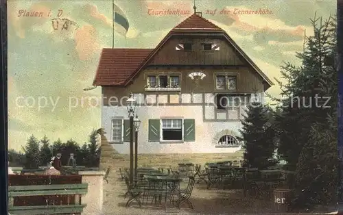 Plauen Vogtland Touristenhaus auf der Tennershoehe Kat. Plauen