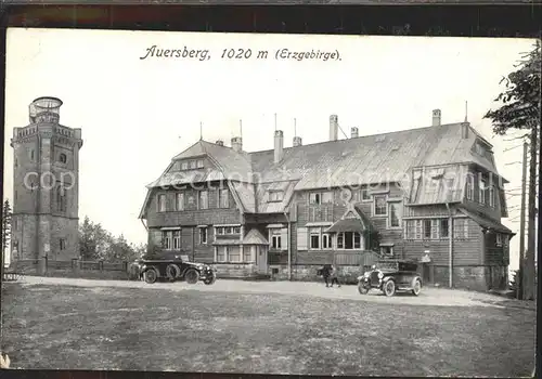 Auersberg Wildenthal Unterkunftshaus Aussichtsturm Kat. Eibenstock
