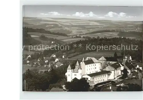 Fuerstenstein Niederbayern Kloster Panorama Kat. Fuerstenstein