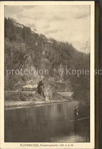 Augustusburg Kunnerstein mit Erzgebirgsbastei Kat. Augustusburg