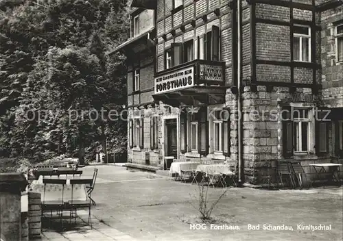 Bad Schandau HOG Forsthaus Kat. Bad Schandau