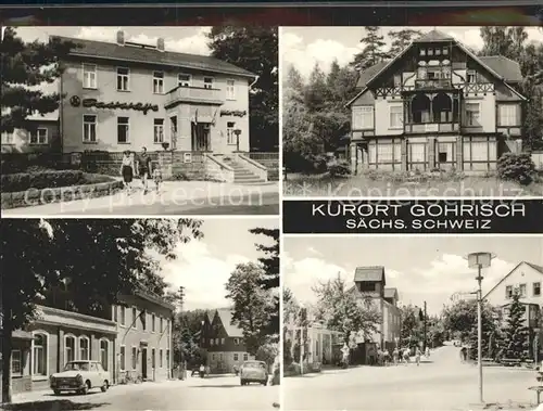 Gohrisch Gaststaette Dorfmotive Kat. Gohrisch