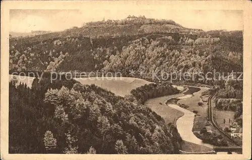 Augustusburg mit Schloss und Kunnerstein Kat. Augustusburg