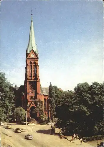 Aue Erzgebirge St. Nicolai Kirche Kat. Aue