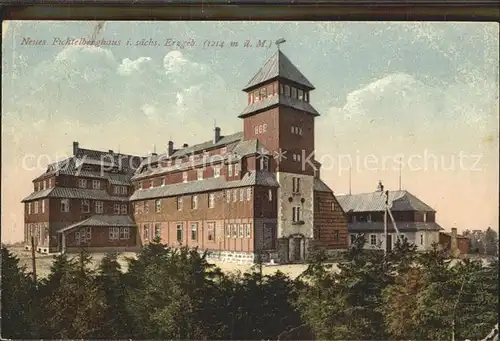 Fichtelberg Oberwiesenthal Fichtelberghaus Kat. Oberwiesenthal