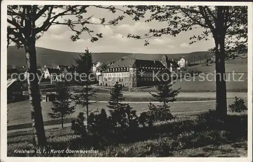 Oberwiesenthal Erzgebirge Kreisheim D. T. Kat. Oberwiesenthal