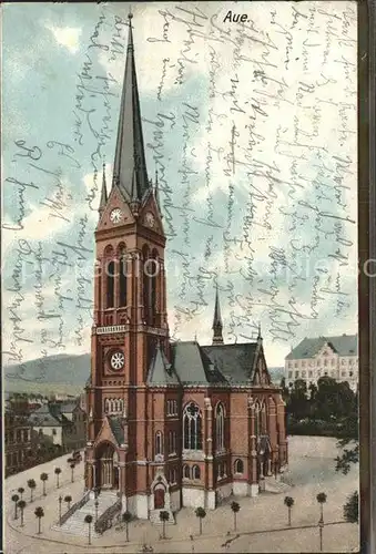 Aue Erzgebirge Nicolaikirche Kat. Aue