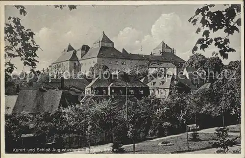 Augustusburg mit Schloss Kat. Augustusburg