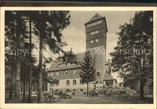 Oberwiesenthal Erzgebirge Hotel auf dem Baerenstein Kat. Oberwiesenthal