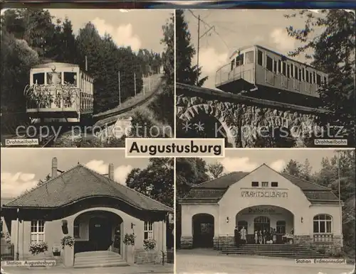 Augustusburg Drahtseilbahn  Kat. Augustusburg