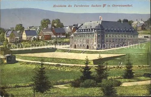 Oberwiesenthal Erzgebirge Kreisheim des Turnvereins Sachsen Kat. Oberwiesenthal