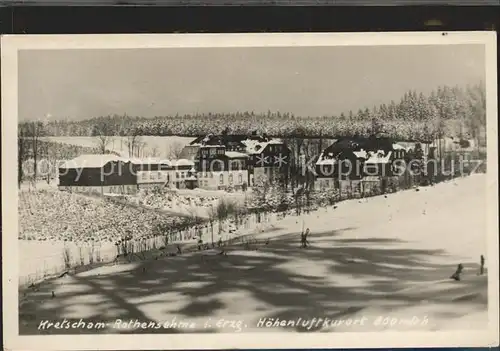 Kretscham Rothensehma Teilansicht Kat. Oberwiesenthal