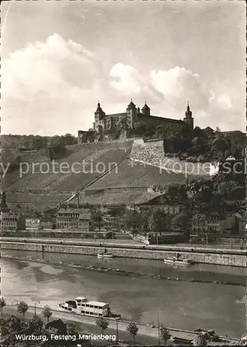 Wuerzburg Festung Marienburg Kat. Wuerzburg