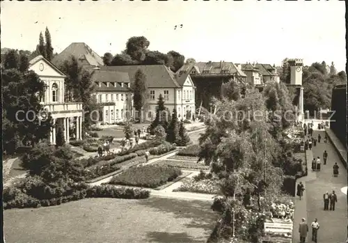 Bad Salzuflen mit Rosengarten und Badehaeuser Kat. Bad Salzuflen