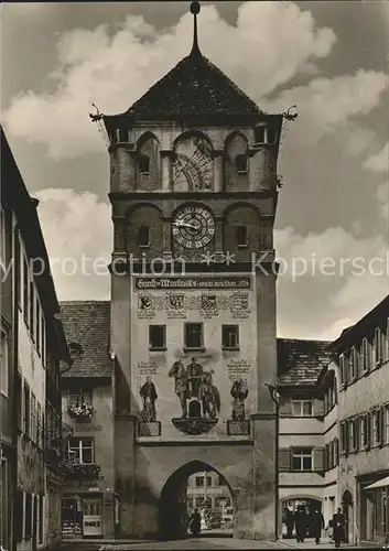 Wangen Allgaeu St. Martinstor Kat. Wangen im Allgaeu