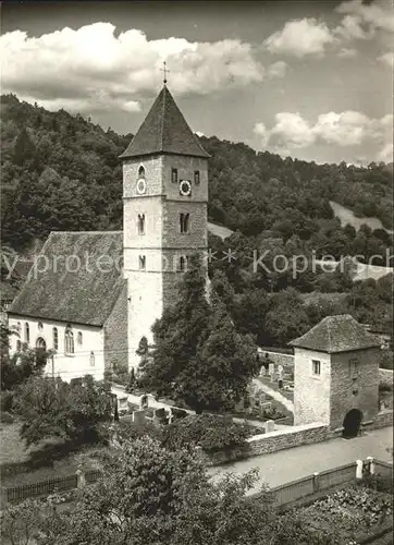 Detwang St. Peter und Paul Kirche Kat. Rothenburg ob der Tauber