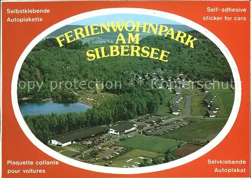 Frielendorf Ferienwohnparkt am Silbersee Fliegeraufnahme Kat. Frielendorf
