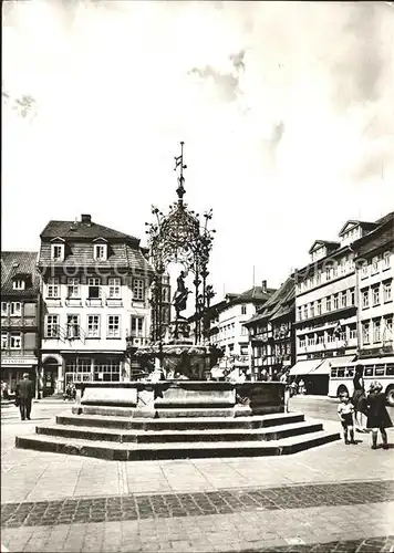 Goettingen Niedersachsen Gaenseliesel Brunnen Kat. Goettingen