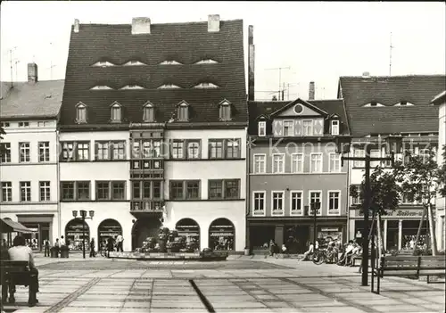 Naumburg Saale Holzmarkt mit Post Kat. Naumburg