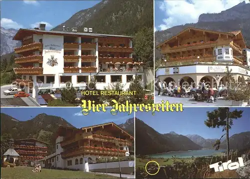 Maurach Tirol Hotel Restaurant Vier Jahreszeiten Kat. Eben am Achensee