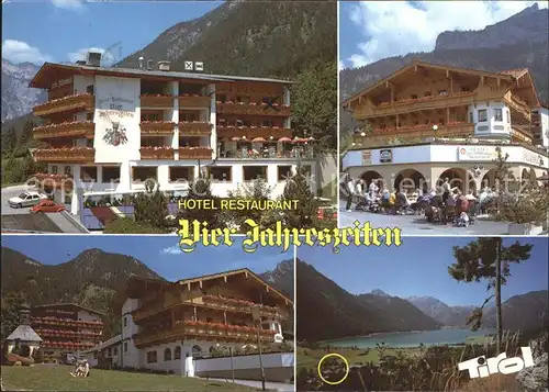 Maurach Tirol Hotel Restaurant Vier Jahreszeiten Kat. Eben am Achensee