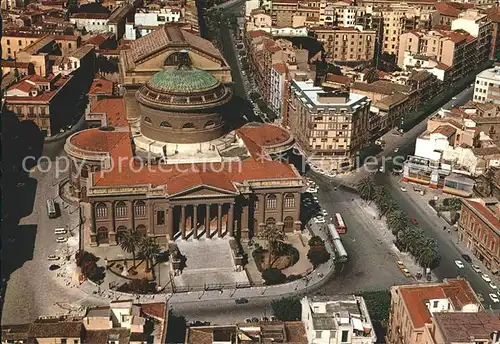 Palermo Sicilia Teatro Massimo Fliegeraufnahme Kat. Palermo