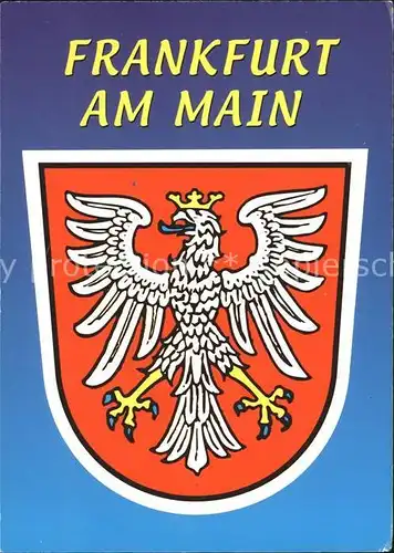 Frankfurt Main Wappen Kat. Frankfurt am Main
