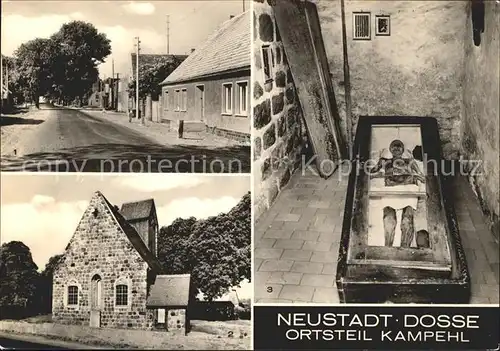 Neustadt Dosse Kamphel Wehrkirche Leichnam Ritter von Kahlbutz Kat. Neustadt Dosse