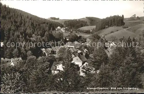 Altenau Harz Blick vom Glockenberg Kat. Altenau