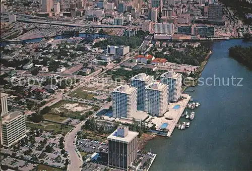 Miami Beach Skyline mit Ambassador Towers Kat. Miami Beach