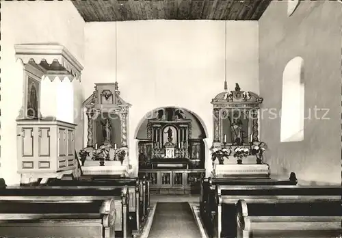 Ahrdorf St. Hubertus Kapelle Kat. Blankenheim