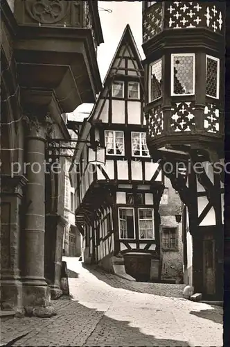 Bernkastel Kues alter Winkel Strassenpartie Kat. Bernkastel Kues