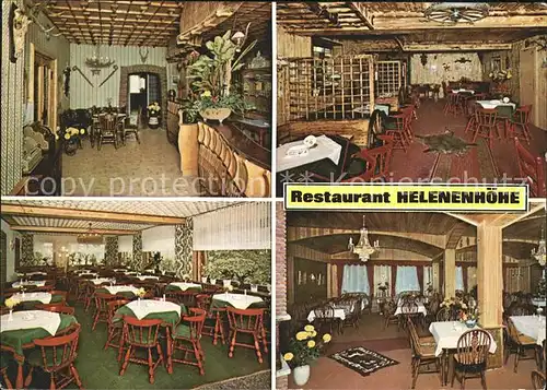 Haltern Restaurant Helenenhoehe Kat. Haltern am See