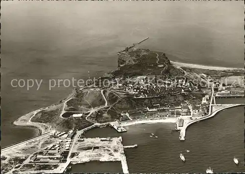 Helgoland Fliegeraufnahme von Sueden / Helgoland /Pinneberg LKR