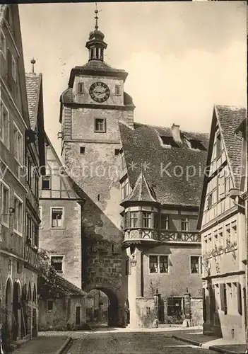 Rothenburg Tauber Weisser Turm  Kat. Rothenburg ob der Tauber