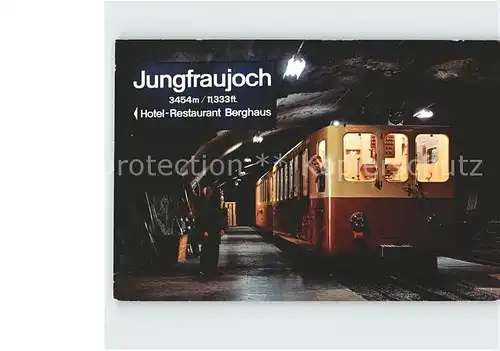 Jungfraubahn Jungfraujoch Station Kat. Jungfrau